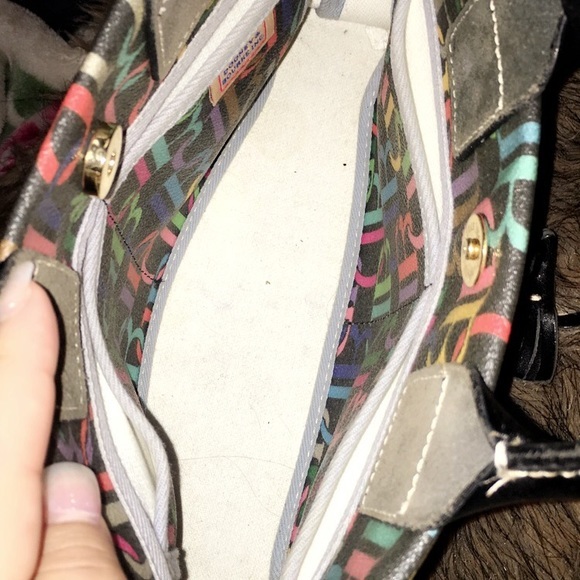 Original Dooney & Bourke Colorful Tote OBO - Picture 6 of 8